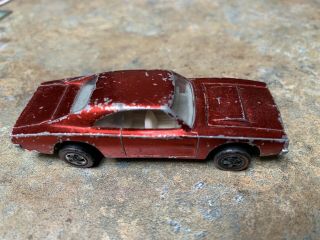 Vintage 1969 Mattel Hot Wheels Redline Custom Dodge Charger (RED) 2