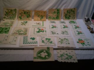 Vintage St.  Patricks Day Paper Napkins