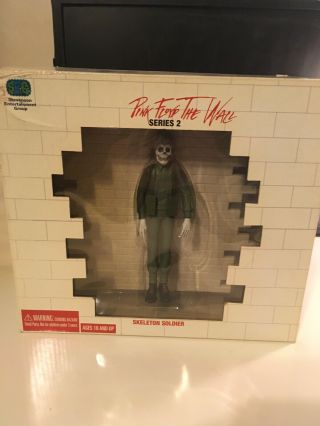 Vintage Pop Pink Floyd Figure Toy " Skeleton Soldier " The Wall Series 2