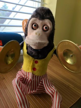 Vintage Daishin Japan Musical Jolly Chimp Toy Story Monkey 2