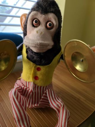 Vintage Daishin Japan Musical Jolly Chimp Toy Story Monkey 3