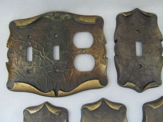 7 Vintage Amerock Carriage House Outlet Switch Plate Wall Covers 2