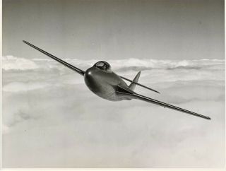 Large Charles Brown Photograph Of The Hawker P.  1052 Research Aircraft
