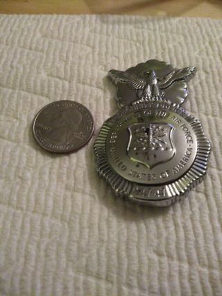 Vintage Department Of The Air Force Security Police Badge Pin P4747 Obsolete
