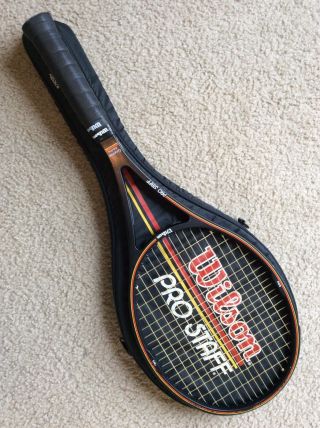 Wilson Pro Staff Midsize 85 Tennis Racquet Vintage 4 5/8 L5 Pws Taiwan