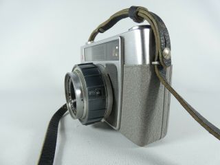 Vintage Konica L 35mm Film Camera Konishiroku Hexar 1:2.  8 f=40mm Lens Strap Case 3