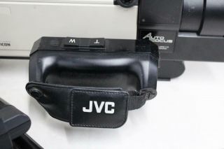JVC GX - N70E Camcorder Colour Video Camera Recorder Connector Cables Vintage Set 3