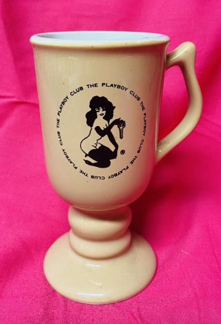 Vintage Playboy Club Irish Coffee Mug Cup By Hall Pottery Bunny