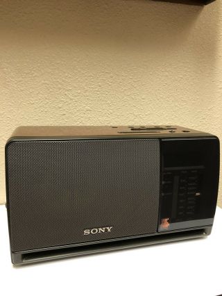 Minty Vintage Sony ICF - C900 Dream Machine AM FM Digital Clock Radio 2