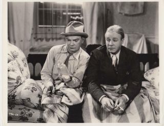 Cliff Edwards,  Skeets Gallagher In " The Man I Marry " 1936 Vintage Movie Still