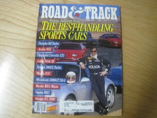 Road & Track Back - Issue - 1992 March Issue