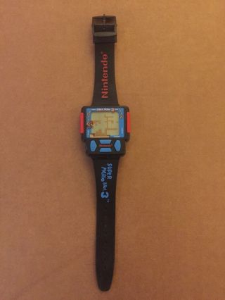 Vintage Nintendo Mario Bros 3 Wrist Game Watch 1990