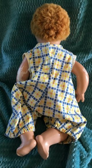 vintage effanbee lovums doll Composition & cloth Sleep eyes 17 inch 2