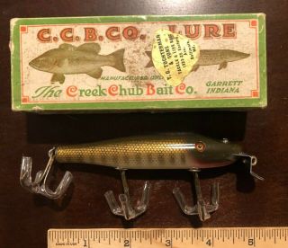 Creek Chub 700 Glass Eyed Pikie Vintage Fishing Lure