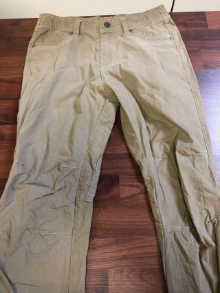 Kuhl Vintage Patina Dye Boys Large Pants (14 - 16) Beige