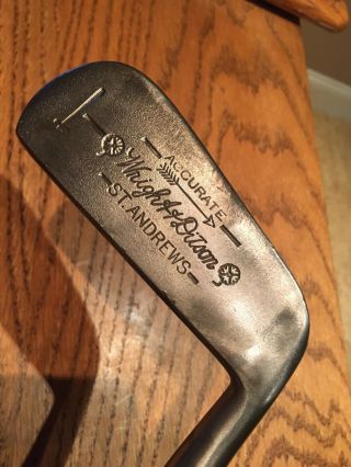 Antique St Andrews Wright And Ditson Accurate Putter