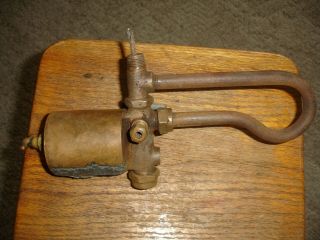 Antique Brass Steam Oiler Lubricator Stationary Steam Engine Tool Hit Miss Parts