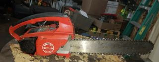 Vintage Homelite XL 2 Automatic Oiling Chainsaw Parts Chain Saw 2