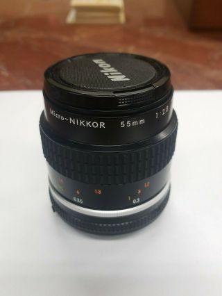 Vintage Nikon Micro - Nikkor 55mm 1:2.  8 715751