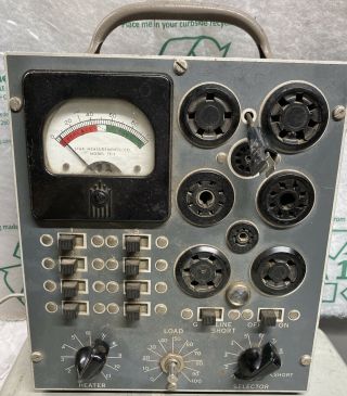 Vintage Star Measurements Co.  Te - 1 Tube Tester.
