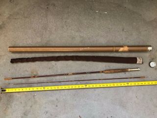Vintage Silaflex Medallion Mf65 Spinning Rod With Tube And Sock