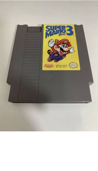 Vintage 1985 Nintendo Nes Mario Bros.  3 Video Game