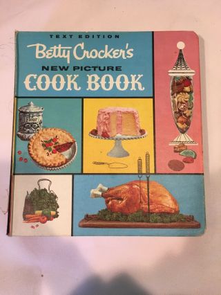 Vintage 1961 Betty Crocker’s Picture Cookbook 5 Ring Binder