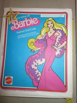 2 Vintage Barbies With Case,  Clothes And Accesories