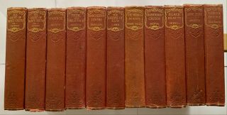 Vintage Set Of 11 Classic Books By Odhams Press Limited - 1930