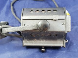 Times Square Stage Lighting Co.  C - 3 Track Desk Theater Spot LIGHT.  VINTAGE IRON 3