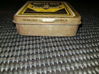 Vintage 1 ounce White Oak Tobacco Tin. 3