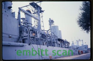 Slide Navy Guided Missile Cruiser Uss Springfield (cg - 7) Reserve 1975 B