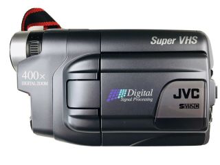 Jvc S - Vhs Vhs Camcorder & Case Gr - Sxm320u Vhs Vintage Video Camera