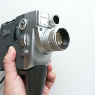 Vintage Canon 8mm Movie Motor Zoom 8 Eee Camera W/ Case 1960s