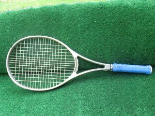 Tennis Prince Cts Lightning Mid Plus Tennis Racquet Over Wrapped 4 3/8 Grip 1989