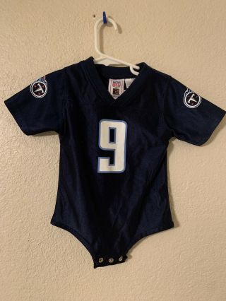 Vintage Steve Mcnair Tennessee Titans One Piece Jersey For Babies 12 Months