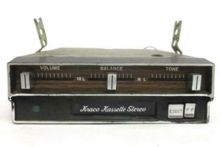 Vintage Kraco Mini Kassette Car Stereo Cassette Player Ks - 950