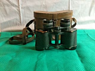 Vintage Carl Zeiss Deltrintem 8 X 30 Binoculars With Case