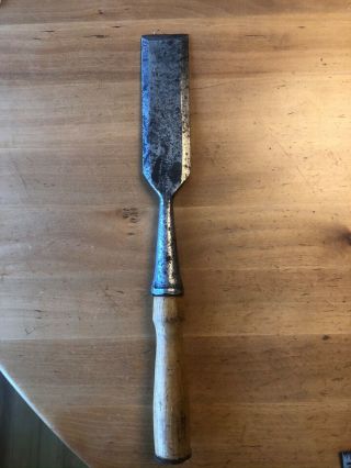 Antique/ Vintage T.  H.  Witherby 1.  1/2” Bevel Edge Chisel
