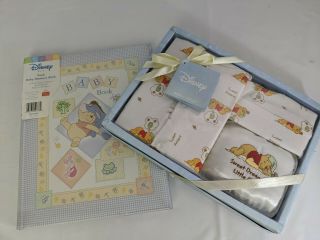 Vintage Winnie The Pooh Memory Book And Gift Set
