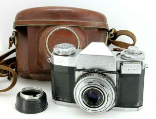 Vintage Zeiss Ikon Contaflex I,  45mm 2.  8 Tessar,  Spares
