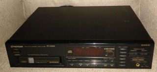 Vintage Pioneer Pd - M435 6 Disc Cartridge Type Cd Player And Great