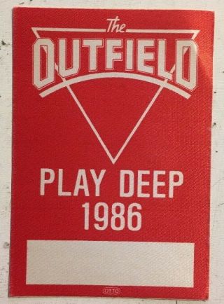 The Outfield Vintage Concert Tour Backstage Pass