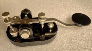 Vintage Antique Speed - X Telegraph Morse Code Keyer Key