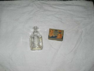 Vintage Pyrex 4oz.  Glass Baby Bottle With Davol Anti Colic Nipple