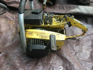 Mcculloch Chainsaw,  Mcculloch Parts Vintage Chainsaw 3