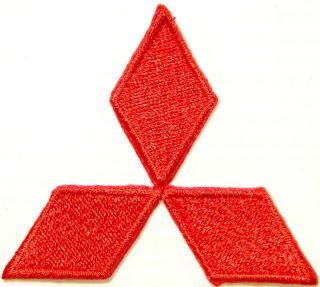 Patch Iron On Applique For Mitsubishi Car Racing T Shirt Cap Sign Badge Emblem