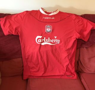 Vintage Liverpool Football Shirt Good Condion For Age Size M