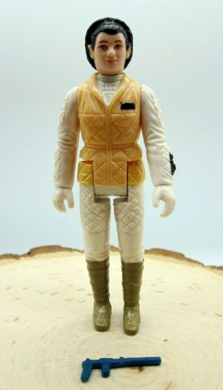 Vtg 1980 Kenner Star Wars Princess Leia Hoth Outfit Figure Complete - Hong Kong