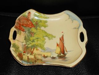 Vintage Royal Winton Grimwades Haven Pattern Pottery Dish
